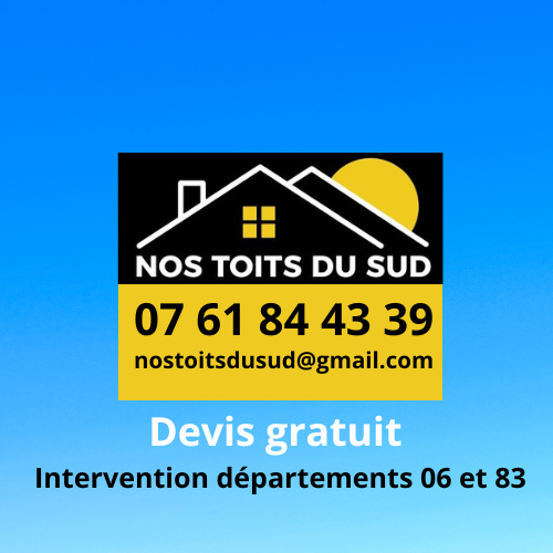 Couvreur avec Devis Gratuit Artisan sérieux 06 Alpes Maritimes Nice Cannes